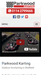 Mobile Screenshot of parkwoodkarting.com